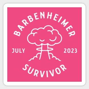 Barbenheimer Survivor Sticker